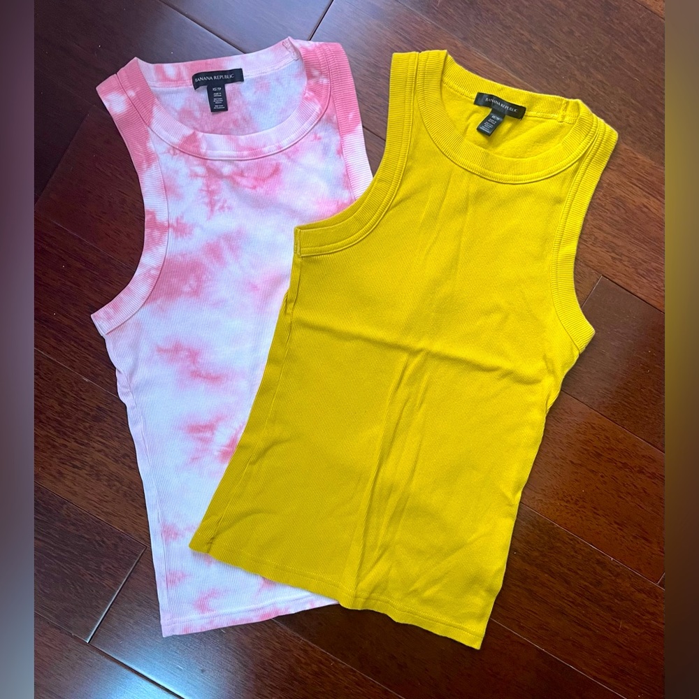 Banana Republic Cotton Ribbed Tank